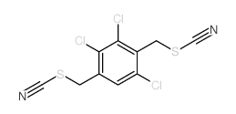 Thiocyanic acid,(trichloro-p-phenylene)dimethylene ester (7CI) picture