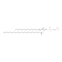 C22 Sphingomyelin (d18:1/22:0)结构式