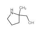 (2-methyl-2-pyrrolidinyl)methanol()结构式