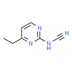 Cyanamide, (4-ethyl-2-pyrimidinyl)- (9CI) Structure