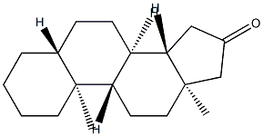 5α-Androstan-16-one structure