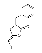 3-benzyl-5(Z)-(iodomethylene)tetrahydro-2-furanone结构式