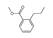 Benzoic acid, 2-propyl-, Methyl ester结构式