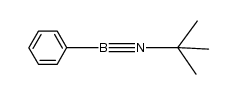 (t-butylimino)phenylborane Structure