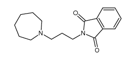 2-(3-(azepan-1-yl)propyl)isoindoline-1,3-dione Structure