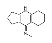 N-methyl-2,3,5,6,7,8-hexahydro-1H-cyclopenta[b]quinolin-9-amine Structure