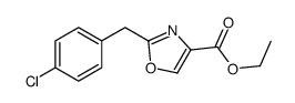 ethyl 2-[(4-chlorophenyl)methyl]-1,3-oxazole-4-carboxylate图片