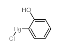 chloro(hydroxyphenyl)mercury Structure