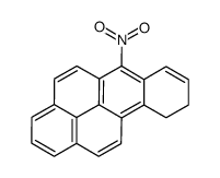 6-nitro-9,10-dihydrobenzo[a]pyrene结构式