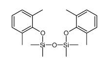 (2,6-dimethylphenoxy)-[(2,6-dimethylphenoxy)-dimethylsilyl]oxy-dimethylsilane Structure