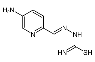 [(5-aminopyridin-2-yl)methylideneamino]thiourea Structure