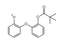 2-(phenoxy-2-d)phenyl pivalate结构式