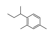 BENZENE,2,4-DIMETHYL-1-(1-METH结构式