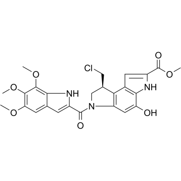 (S)-Seco-Duocarmycin SA structure