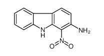 1-Nitro-2-aminocarbazole结构式