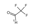 1-deuterio-2,2,2-trifluoro-acetaldehyde Structure