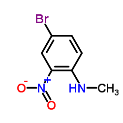 4-Bromo-N-methyl-2-nitroaniline Structure