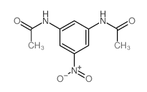 N-(3-acetamido-5-nitro-phenyl)acetamide Structure