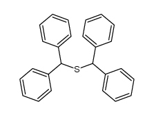 diphenylmethyl sulfide Structure