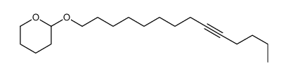 Tetrahydro-2-(9-tetradecynyloxy)-2H-pyran结构式