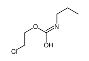 2-chloroethyl N-propylcarbamate Structure