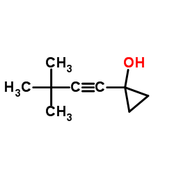 Cyclopropanol, 1-(3,3-dimethyl-1-butynyl)- (9CI) picture