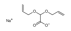 DIALLYLOXYACETIC ACID, SODIUM SALT, 50 WT. SOLUTION IN WATER structure