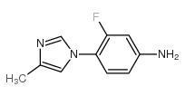 3-Fluoro-4-(4-methyl-1H-imidazol-1-yl)benzenamine picture