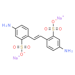 sodium 4,4'-diaminostilbene-2,2'-disulphonate structure