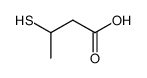 3-sulfanylbutanoic acid Structure