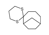 spiro[1,3-dithiane-2,5'-bicyclo[4.2.1]nonane] Structure