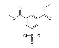 5-(氯磺酰基)异邻苯二甲酸二甲酯结构式