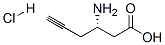 (S)-3-AMINOHEX-5-YNOIC ACID HYDROCHLORIDE Structure