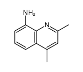 2,4-dimethylquinolin-8-amine Structure