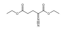 diethyl 2-diazopentanedioate结构式