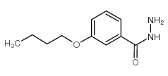 3-丁氧基苯甲酸肼结构式