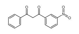 1-(3'-nitrophenyl)-3-phenylpropane-1,3-dione结构式