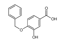 4-(Benzyloxy)-3-hydroxybenzoic acid structure