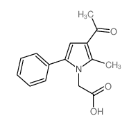 (3-acetyl-2-methyl-5-phenyl-1H-pyrrol-1-yl)acetic acid picture