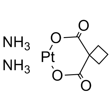 Carboplatin structure