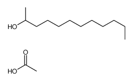 acetic acid,dodecan-2-ol Structure