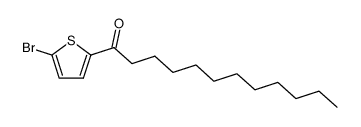 1-(5-bromothien-2-yl)-dodecan-1-one Structure