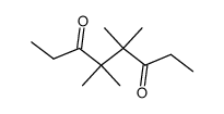 4,4,5,5-tetramethyl-octane-3,6-dione结构式