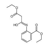 ethyl 2-[(3-ethoxy-3-oxopropanoyl)amino]benzoate Structure