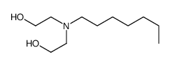 2,2'-(heptylimino)bisethanol Structure