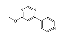 4-methoxy-6-(pyridin-4-yl)pyrimidine结构式