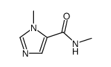 1H-Imidazole-5-carboxamide,N,1-dimethyl-(9CI) Structure