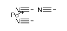 hydrogen tris(cyano-C)palladate(1-) structure