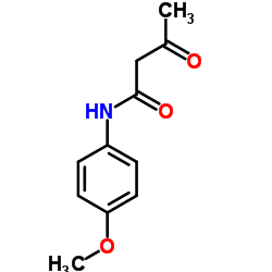 N-(4-Methoxyphenyl)-3-oxobutanamide Structure