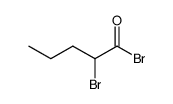 2-bromo-valeryl bromide Structure